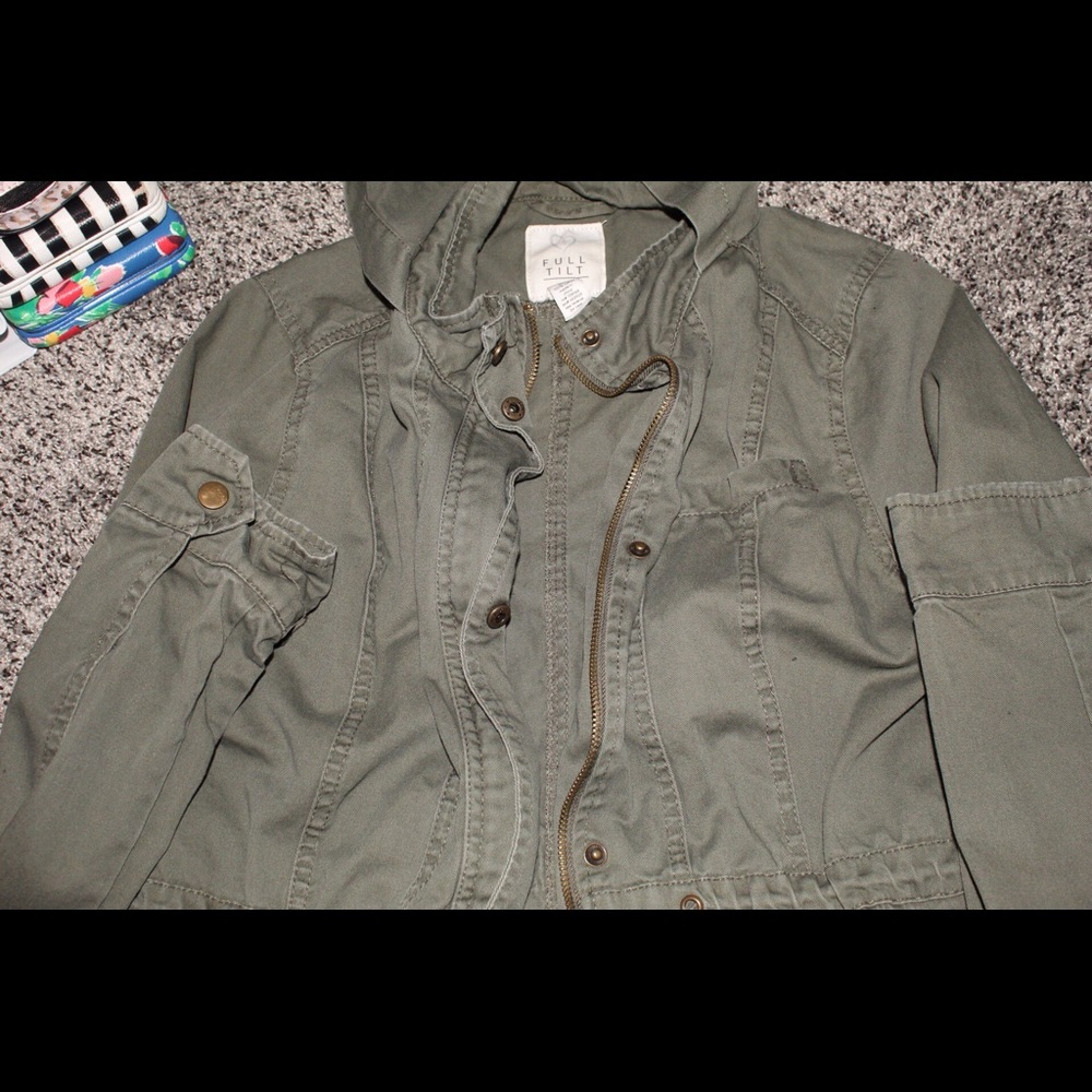 Army green jacket